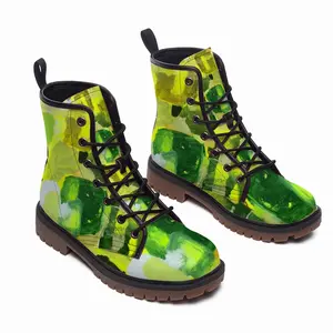 Men Lemon Tree Leather Work Boots