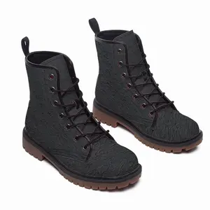 Men Black Ii Leather Work Boots