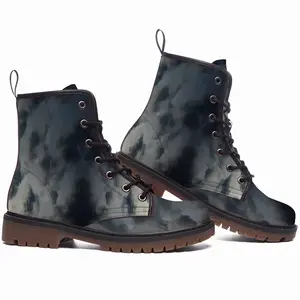 Men Bear In The Air Leather Work Boots