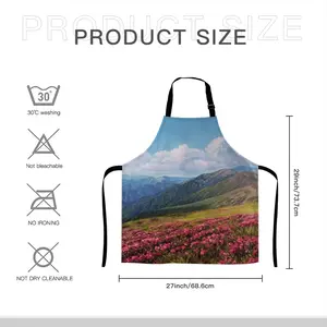 Spring In The Mountains Apron (No Pocket)