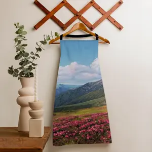 Spring In The Mountains Apron (No Pocket)