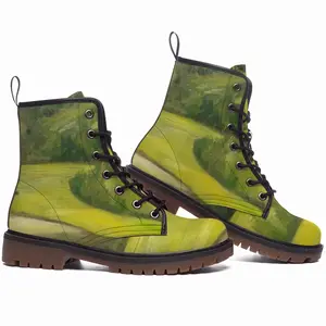 Men Nature Leather Work Boots