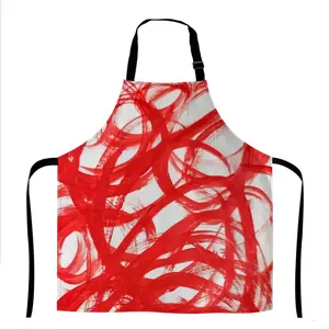 Red Passion Apron (No Pocket)