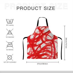 Red Passion Apron (No Pocket)