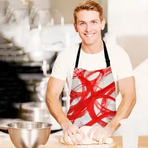 Red Passion Apron (No Pocket)