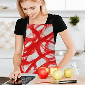 Red Passion Apron (No Pocket)