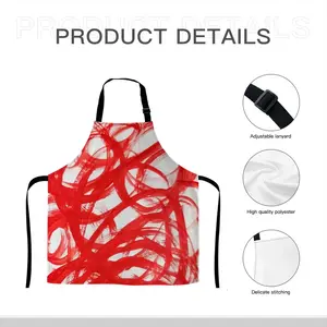 Red Passion Apron (No Pocket)