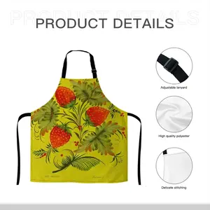 Raspberry Apron (No Pocket)