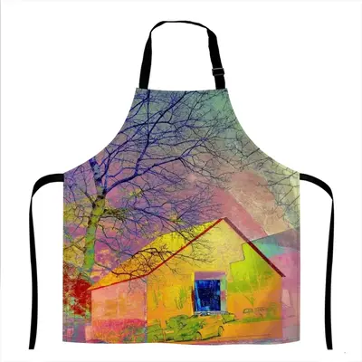 Yellow House Apron (No Pocket)