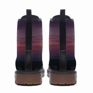 Men Colourful Evening From Duncansby Lighthouse Leather Work Boots