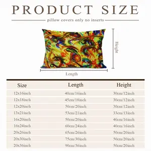 Chaos Polyester Pillow (Rectangle, Multi-Size)