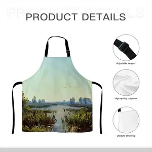 Sunrise Lake With Reeds Apron (No Pocket)