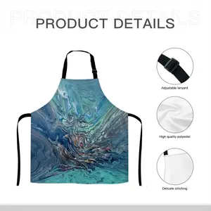 Sky Dipping To Sea Apron (No Pocket)