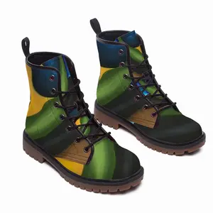 Men My Hokusai 18 Leather Work Boots