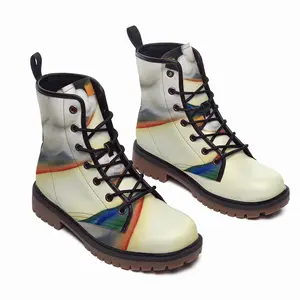 Men A Sail Leather Work Boots