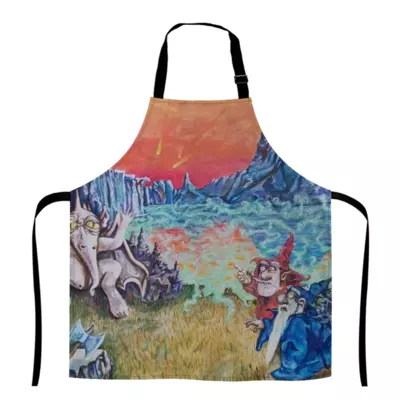 Madjik Mountain Apron (No Pocket)