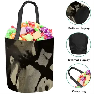 Silver Series Leafy Halloween Candy Bag