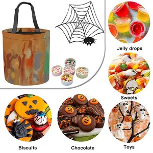 Palm Crest Halloween Candy Bag