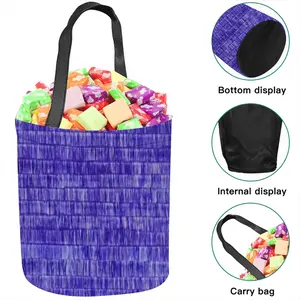 Shades Of Blue E Halloween Candy Bag