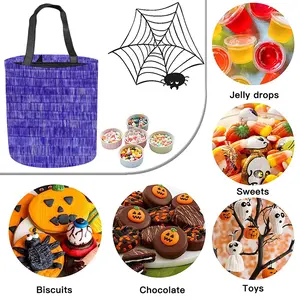 Shades Of Blue E Halloween Candy Bag