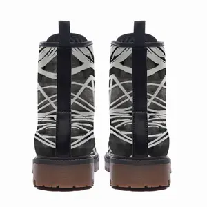 Men Forbidden Colours Leather Work Boots