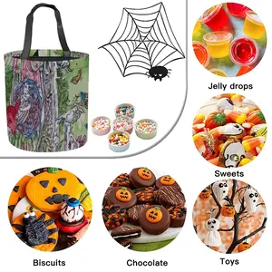 21Th Century Woman Halloween Candy Bag