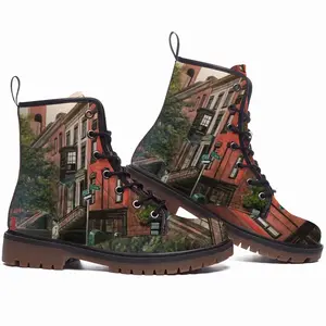 Men Brooklyn Heights Brownstones Leather Work Boots