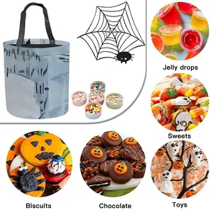 Watercolor - M - Shodo Halloween Candy Bag