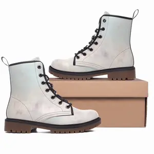 Men Head In The Clouds Leather Work Boots