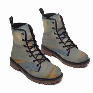 Men How The Clouds Are Balanced Leather Work Boots