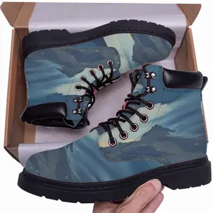 Men Water Elephant Mid Top Boots