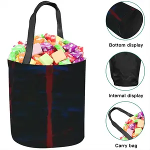 Blue Drag Halloween Candy Bag