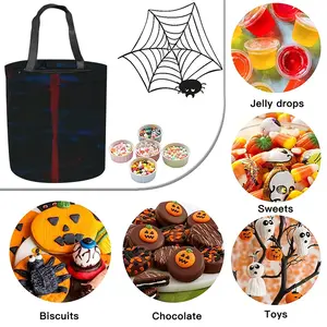 Blue Drag Halloween Candy Bag