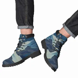 Men Water Elephant Mid Top Boots