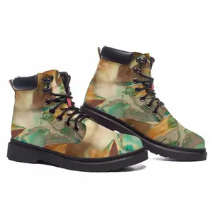 Men The Sky Is Falling (Birds) Mid Top Boots