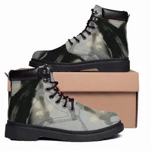 Men Spirit-Winged-Creature Mid Top Boots