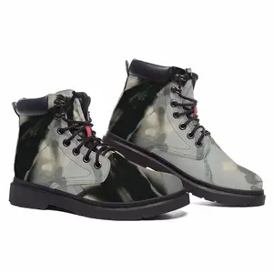 Men Spirit-Winged-Creature Mid Top Boots