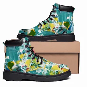 Men Green Point Mid Top Boots