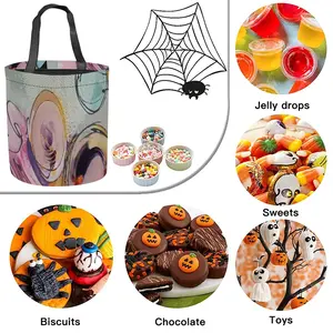 Salt Water Taffy Halloween Candy Bag