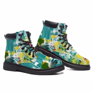 Men Green Point Mid Top Boots