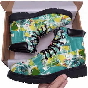 Men Green Point Mid Top Boots