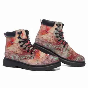 Men Clastic Mid Top Boots