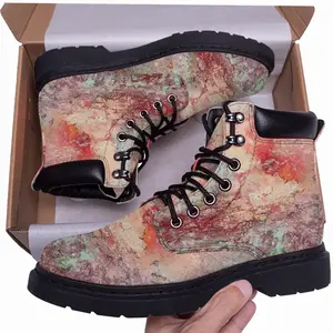 Men Clastic Mid Top Boots