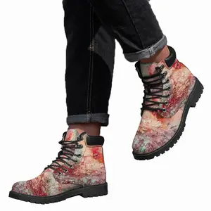 Men Clastic Mid Top Boots