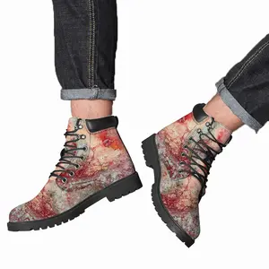 Men Clastic Mid Top Boots