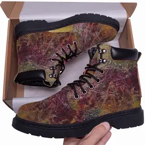 Men Stringbrane Mid Top Boots