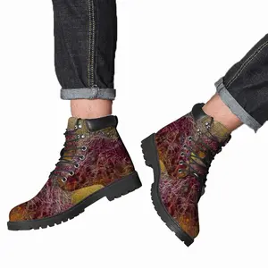 Men Stringbrane Mid Top Boots