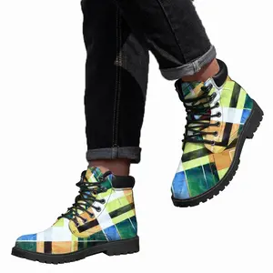 Men Lineal Regression Aggression Mid Top Boots