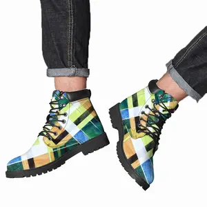 Men Lineal Regression Aggression Mid Top Boots