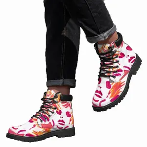 Men Miz Really Garish Mid Top Boots